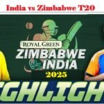 India vs Zimbabwe T20