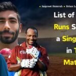 Test Cricket Mein Ek Over Mein Sabse Jyada Run Banane Ka Record Kiska Hai
